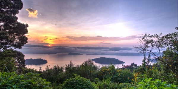 Virunga_sunset panorama