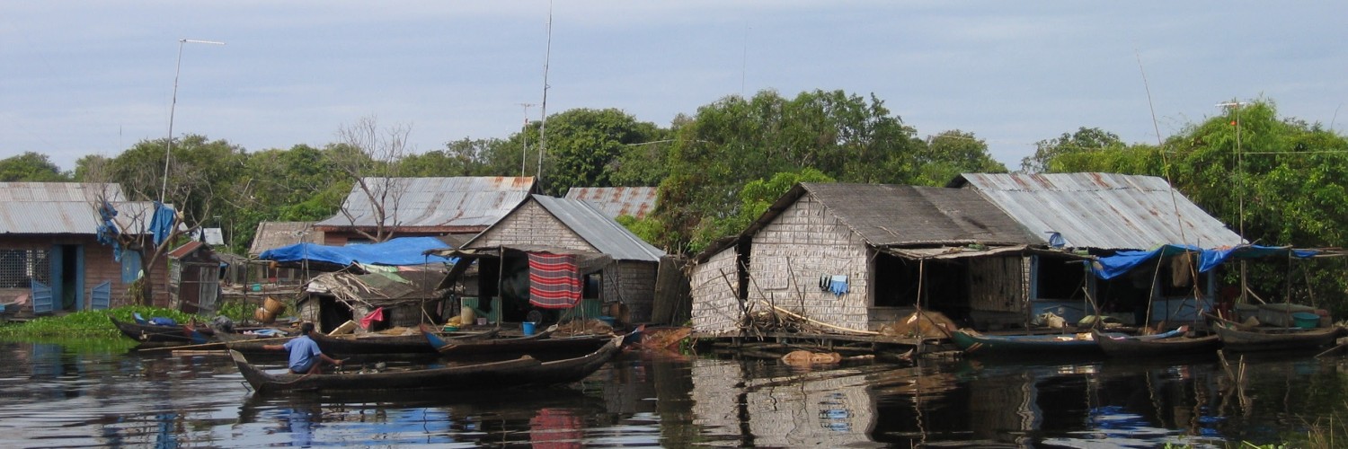 Floating Houses Tonle Sap Lake_Siem Reap_Cambodia