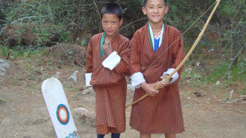 archery in Bhutan