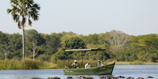 Malawi - Liwonde Boat