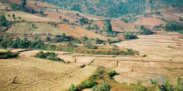 Kalaw_Myanmar_trekking route landscape 3