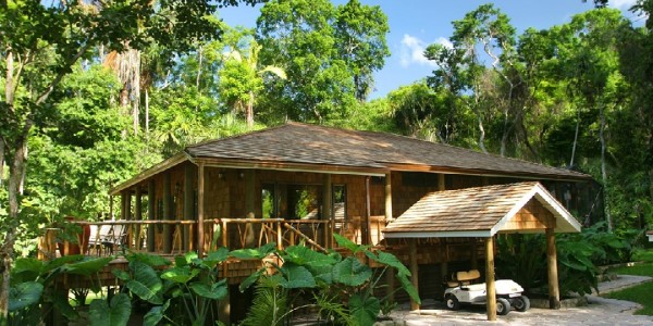 Belize - Orange Walk - Chan Chich Lodge - Cottage
