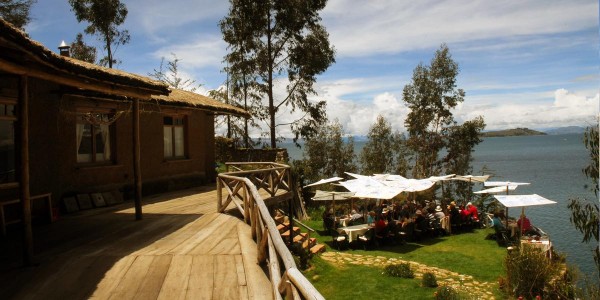 Bolivia - Lake Titicaca - Posada del Inca Lodge - Outside