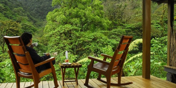 Costa Rica - San Jose & the Central Valley - El Silencio Lodge - Terrace