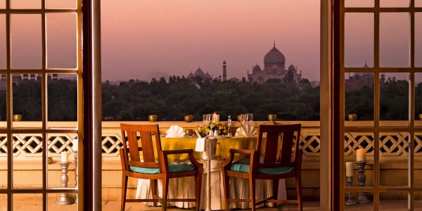 India - Agra & the Taj Mahal - Oberoi Amarvillas - Dining