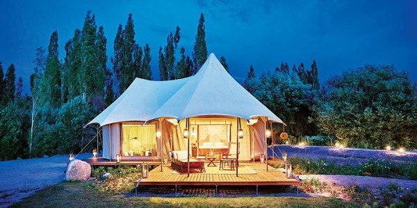 India - Ladakh - The Ultimate Traveling Camp Thiksey - Presidential Suite Tent