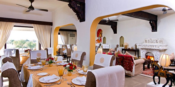 India - Rajasthan - Mihir Garh - Dining Hall
