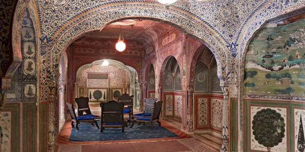 India - Rajasthan - Samode Palace - Inside