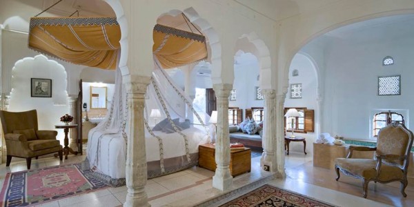 India - Rajasthan - Samode Palace - Room