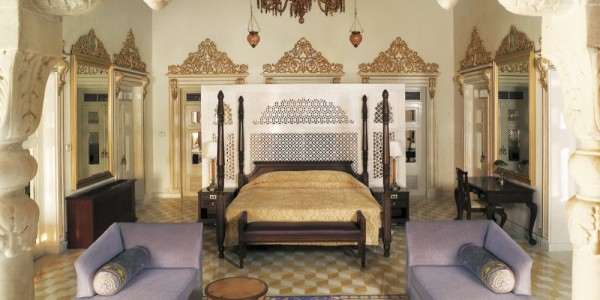 India - Rajasthan - Taj Lake Palace - Room