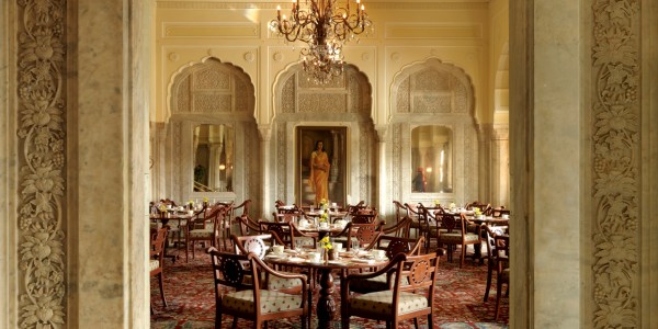 India - Rajasthan - Taj Rambagh Palace - Dining