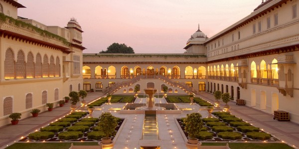 India - Rajasthan - Taj Rambagh Palace - Garden