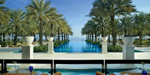 Oman - Muscat - Al Bustan Palace, A Ritz-Carlton Hotel - Pool