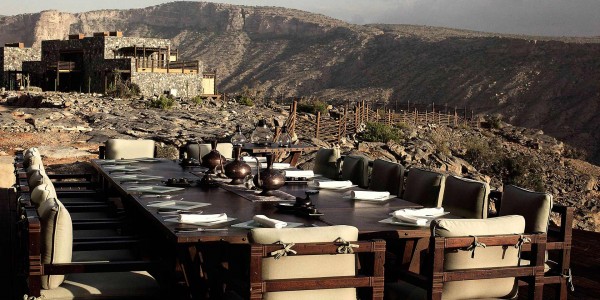 Oman - Nizwa & the Forts - Alila Jabal Akhdar - Restaurant