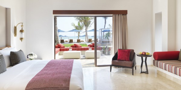 Oman - Salalah & the Dhofar Region - Al Baleed Resort Salalah by Anantara - Deluxe Beach View Room