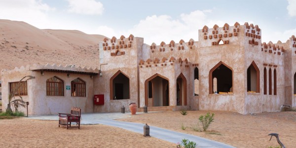 Oman - Wahiba Sands - 1000 Nights Camp - Entrance