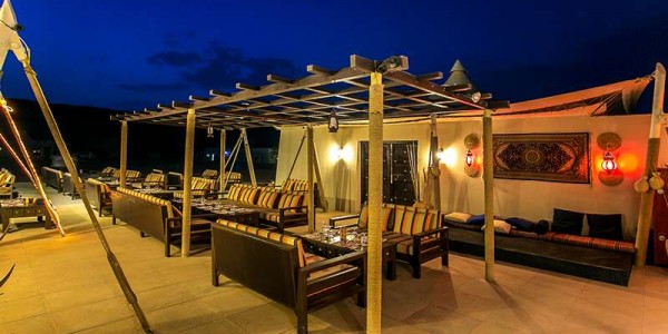 Oman - Wahiba Sands - Desert Nights Camp - Restaurant