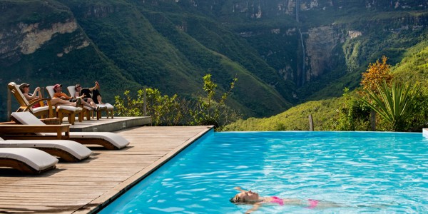 Peru - Chachapoyas - Gocta Hotel - Pool