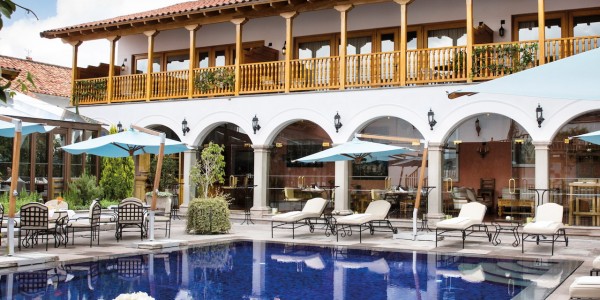 Peru - Cusco - Palacio Nazarenas - Pool