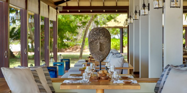 Indian Ocean - Seychelles - Six Senses Zyl Pazyon - Restaurant