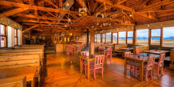 AR - Calafate and the Perito Moreno - Estancia Cristina - Restaurant
