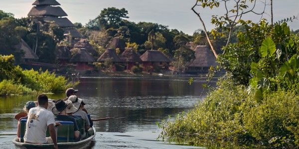 Ecuador - The Amazon Rainforest - Napo Wildlife Center - Canoe