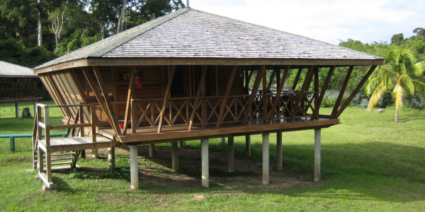 Guyana - Iwokrama Forest Reserve - Iwokrama River Lodge - Lodge