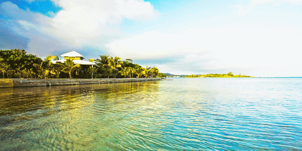 Honduras - Bay Islands - Barefoot Cay Resort - Ocean