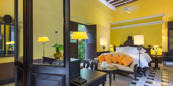 Mexico - Yucatan Peninsula - Hacienda Uayamon - Colonial Suite