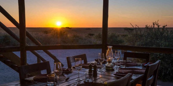Botswana - Central Kalahari - Kalahari Plains Camp - Restaurant