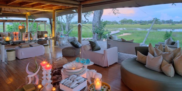 Botswana - Okavango Delta - Xaranna Okavango Delta Camp - Lounge