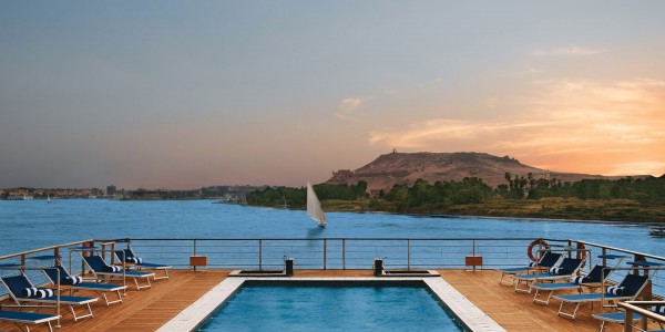 Egypt - Nile Cruises - Oberoi Zahra - Deck
