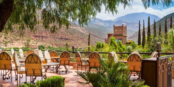 Morocco - Atlas Mountains - Kasbah Tamadot - Dining