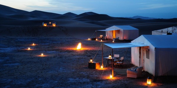 Morocco - Zagora & Erfoud - Azalai Desert Lodge - Night