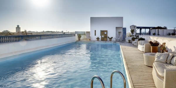 Morroco - Essaouira & Oualidia - Heure Bleue Palais - Pool