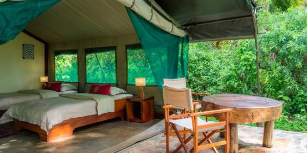Rwanda - Akagera National Park - Ruzizi Tented Lodge - Tent
