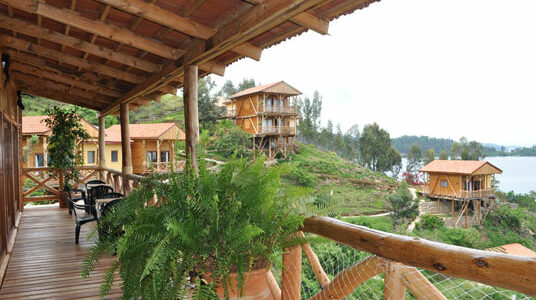 Rwanda - Lake Kivu - Cormoran Lodge - Overview