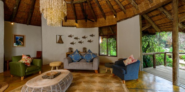 South Africa - Kwazulu Natal - Thonga Beach Lodge - Main Lounge