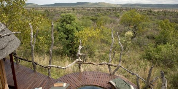 South Africa - Madikwe Game Reserve - Madikwe Safari Lodge - Plunge Pool