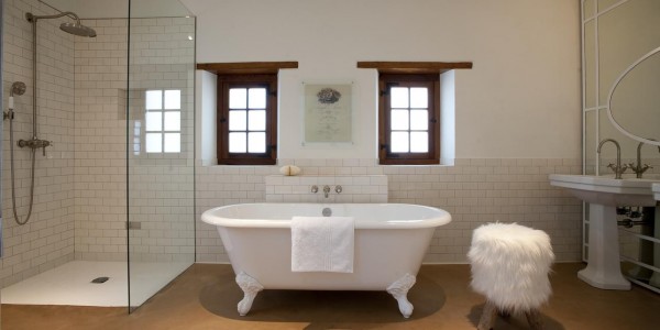 South Africa - Winelands - Babylonstoren - Cottage Bathroom