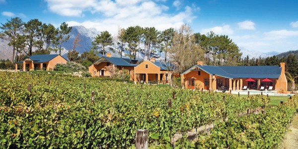 South Africa - Winelands - La Residence - Vineyard Suites Outside