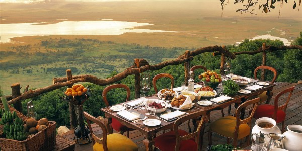 Tanzania - Ngorongoro Crater - andBeyond Ngorongoro Crater Lodge - Breakfast View