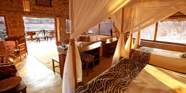 Tanzania - Ruaha National Park - Ruaha River Lodge - Bedroom