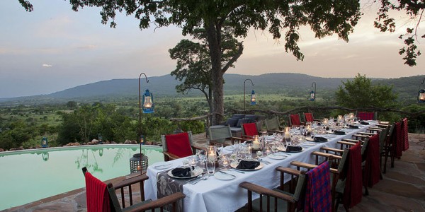 Tanzania - Selous Game Reserve - Beho Beho Camp - Dining