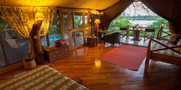 Tanzania - Selous Game Reserve - Rufiji River Camp - Room