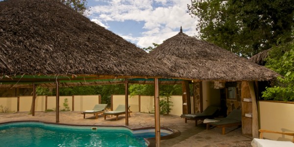 Tanzania - Selous Game Reserve - Rufiji River Camp - Swimming Pool