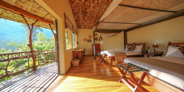 Uganda - Bwindi National Park - Mahogany Springs Lodge - Superior Suite
