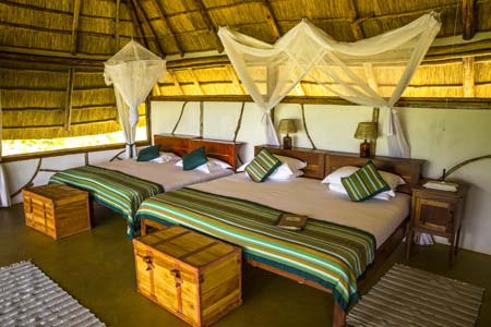 Uganda - Murchison Falls National Park - Baker's Lodge - Bedroom