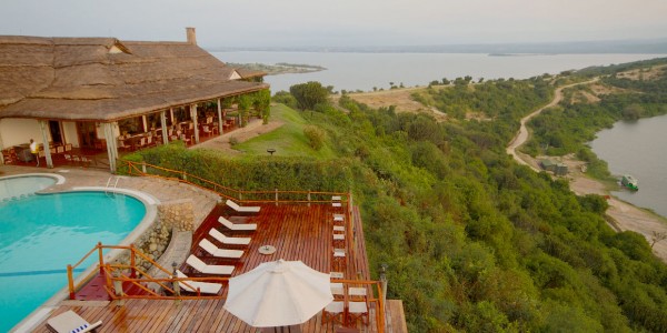 Uganda - Queen Elizabeth National Park - Mweya Safari Lodge - Overview
