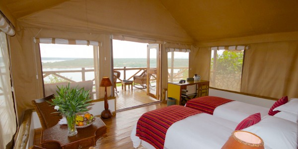Uganda - Queen Elizabeth National Park - Mweya Safari Lodge - Room